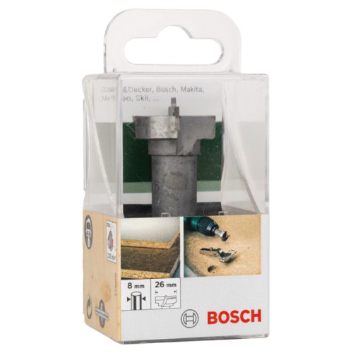 Broca para cajas de bisagras de metal duroD = 26,0 mm; L = 56 mm