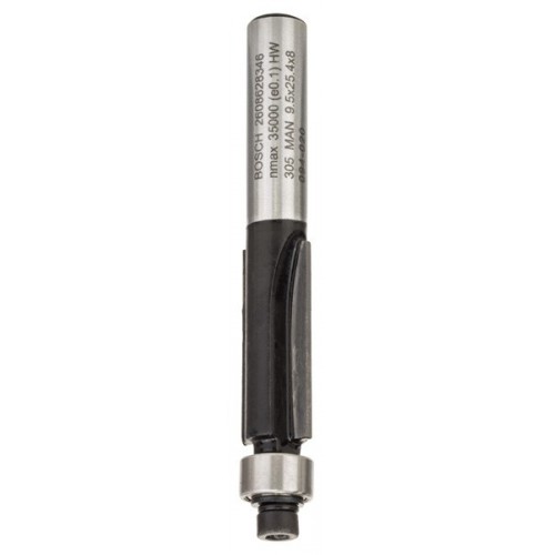 Fresa para recortar laminado, 8 mm, D1 9,5 mm, L 25,4 mm, G 68 mm