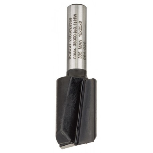 Fresa recta, 8 mm, D1 18 mm, L 24,6 mm, G 56 mm