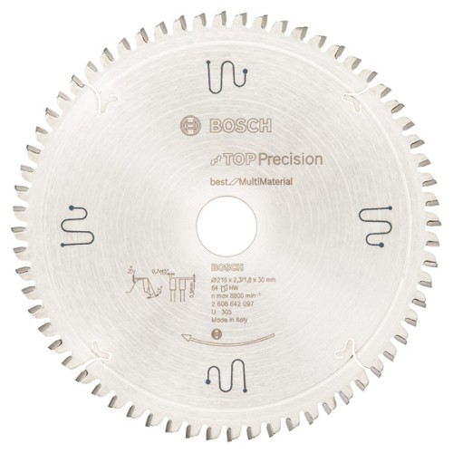 Hoja de sierra circular Top Precision Best for Multi Material