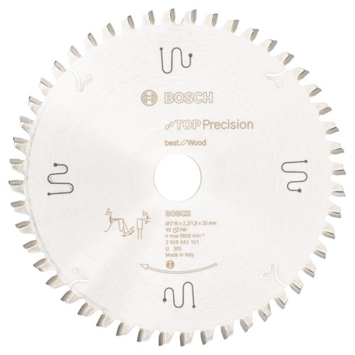 Hoja de sierra circular Top Precision Best for Wood