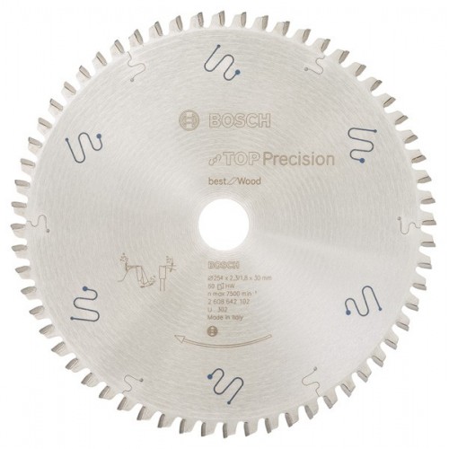 Hoja de sierra circular Top Precision Best for Wood