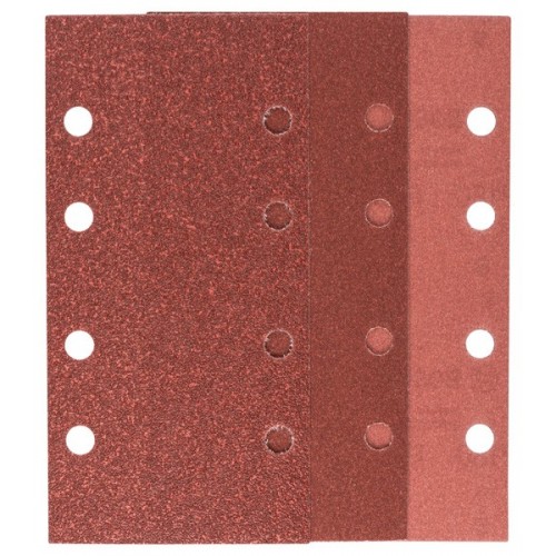 Set de hojas de lija de 10 piezas para lijadora orbitalG = 60, 120, 180