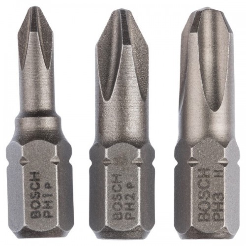 Set de 3 puntas de atornillar Extra Hard