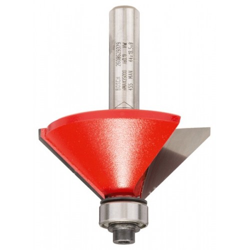 Fresa para biselar Expert for Wood, 8 mm, D 44 mm, L 18,5 mm, G 61 mm