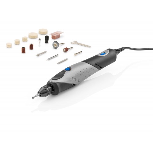 Multiherramienta con cable en forma de bolígrafo DREMEL 2050 – 15 (9 W), 15 accesorios