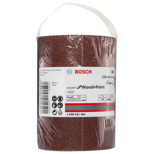 J450 Expert for Wood and Paint, 115 mm X 5 m, G80