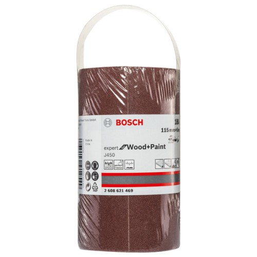 J450 Expert for Wood and Paint, 115 mm X 5 m, G180