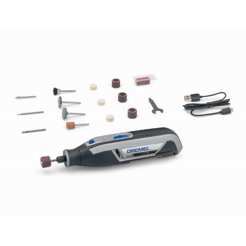Multiherramienta con batería de ión litio DREMEL Lite 7760-15 (3,6 voltios), 15 accesorios