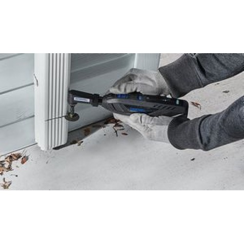 Kit de multiherramienta inteligente sin escobillas y con batería Dremel 8260 con 5 accesorios EZ SpeedClic