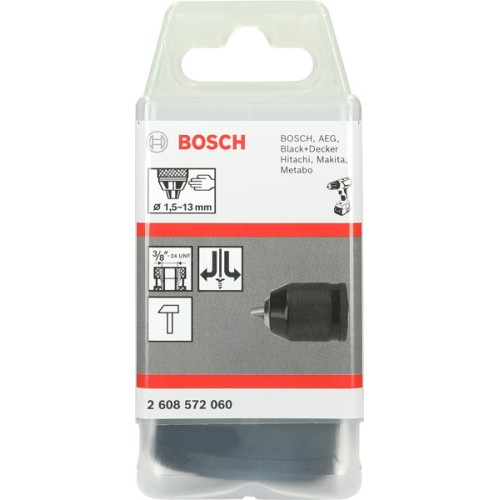 Portabrocas de sujeción rápida hasta 13 mm