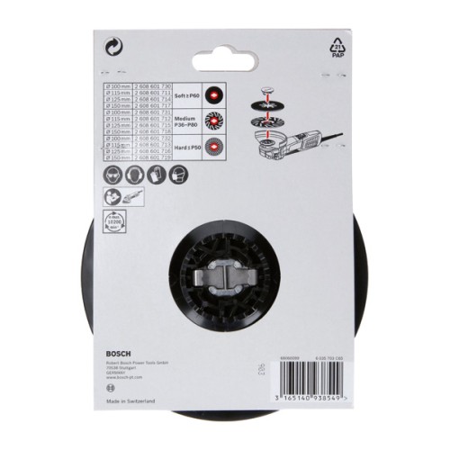 Plato de soporte X-LOCK de 150 mm medio