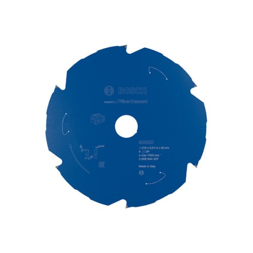 Disco de sierra circular Expert for Fibre Cement para sierras sin cables 216 x 2/1,4 x 30 T6