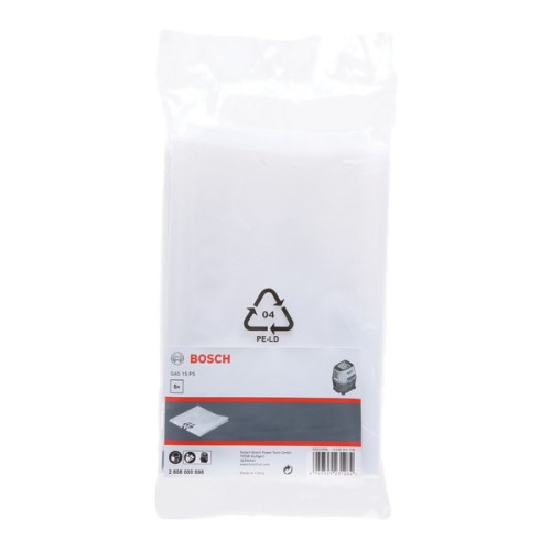Bolsa de basura, 5lt, Plástico (5pcs) para GAS 15 PS