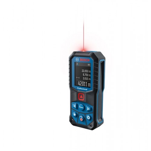 Bosch Professional Medidor Láser GLM 50-22 (alcance: hasta 50 m, robusto, IP65, ±1,5 mm*, 2 pilas AA, correa de sujeción, funda)