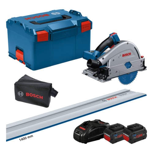 Sierra de inmersión BITURBO a batería Kit GKT18V-52GC