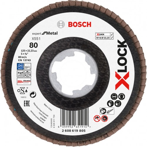 Disco de láminas X-LOCK X551, Expert for Metal