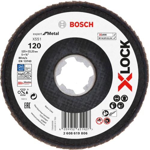 Disco de láminas X-LOCK X551, Expert for Metal