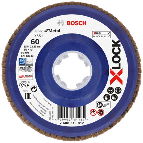Disco de láminas X-LOCK X551, Expert for Metal
