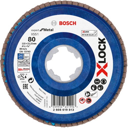 Disco de láminas X-LOCK X551, Expert for Metal