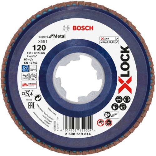 Disco de láminas X-LOCK X551, Expert for Metal