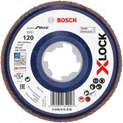 Disco de láminas X-LOCK X551, Expert for Metal