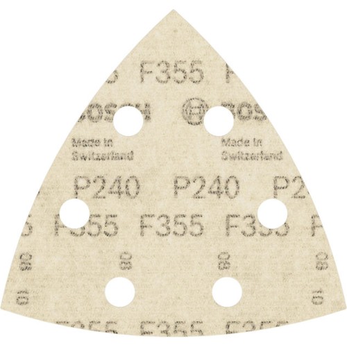 Hoja de lija PRO F355, 93 mm, G240, 5 unidades