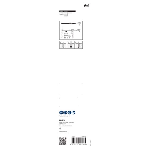 Broca para martillo EXPERT SDS Clean max-8X de 24 x 400 x 650