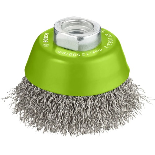 Cepillo de vaso PRO Stainless Steel clean, 65 x 0,3 mm, rosca