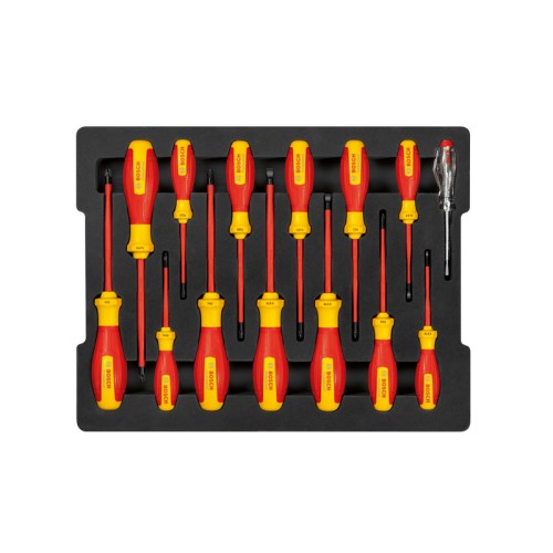 Atornillador Set de destornilladores mixtos VDE (14 piezas)