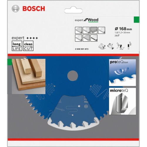 Expert for Wood 168x20x1,8/1,2 mm, T28