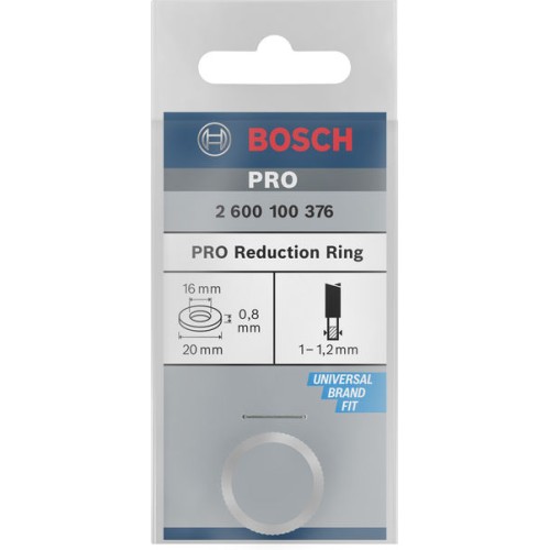 Anillo reductor para hoja de sierra circular PRO, 20 x 0,8 x 16 mm