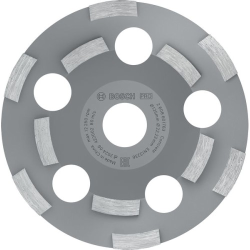 Vaso de desbaste PRO Abrasive, 50 x 125 mm, 22,23 mm