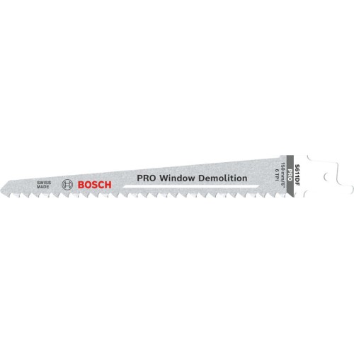 Hoja PRO Window Demolition S611DF 1,25 x 19 x 150 mm, 100 unidades