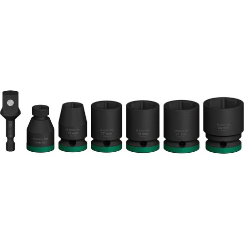 Set de llaves PRO Impact, con adaptador, 1/2