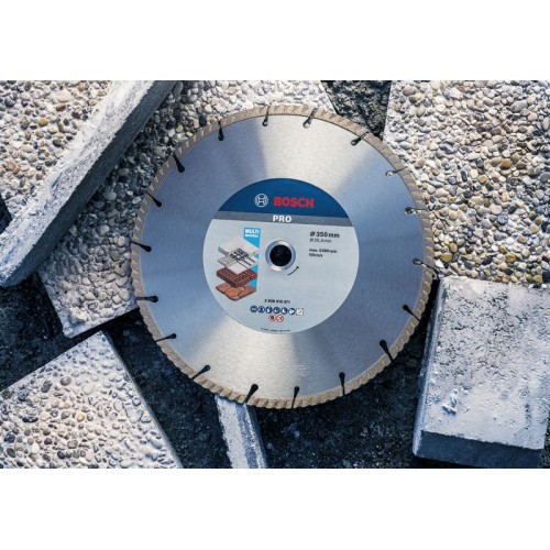 Disco de corte con diamante PRO Multi Material, 450 x 25,4 mm