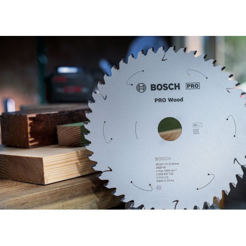 Hoja de sierra circular PRO Wood cordless, 216 x 1,7 x 30 mm, T24