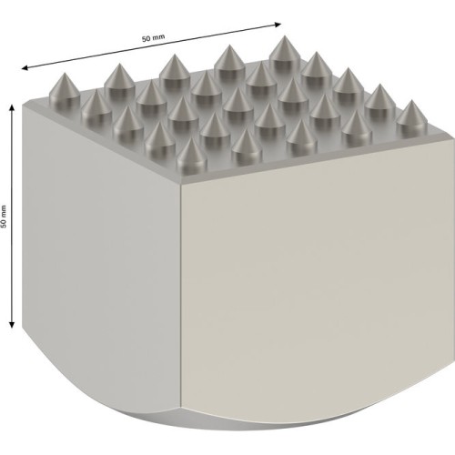 PRO SDS max-5C Carbide Bush Head, 50 x 50 mm