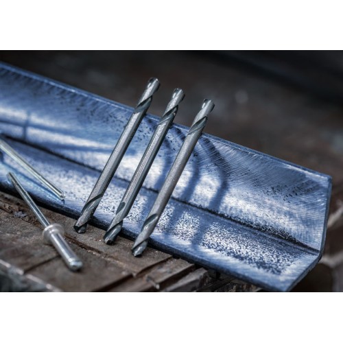 Broca helicoidal de doble punta PRO Metal HSS-G, 3,2 x 11 x 49 mm, 10 uds.
