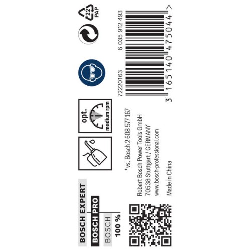 Broca helicoidal PRO Metal HSS-G, longitud estándar, 6,6 x 63 x 101 mm, 10 unidades