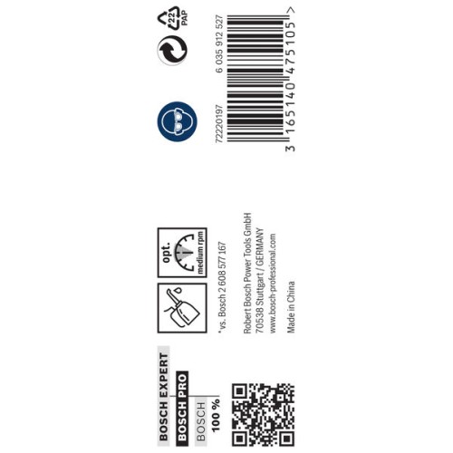 Broca helicoidal PRO Metal HSS-G, longitud estándar, 7,7 x 75 x 117 mm, 10 unidades