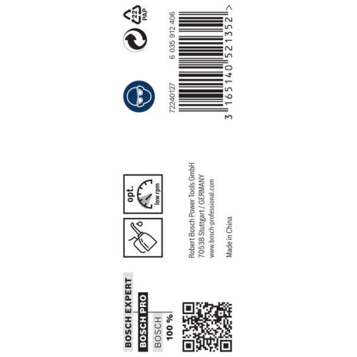 Broca helicoidal PRO Stainless Steel HSS-Co, 10,5 x 87 x 133 mm, 5 unidades
