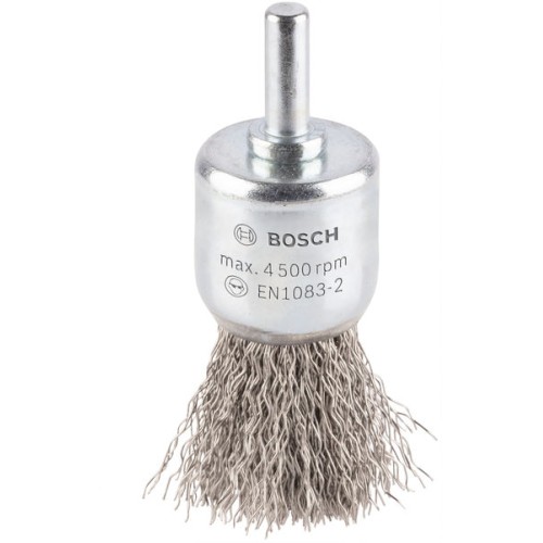Cepillo de acabado PRO Stainless Steel clean, vástago de inserción recto, 25 x 0,3 mm