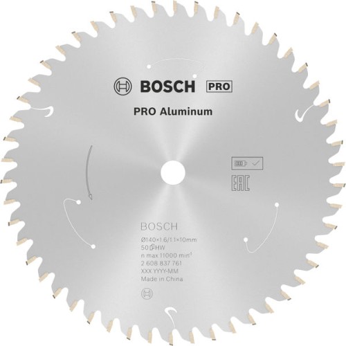 Hoja de sierra circular PRO Aluminium cordless, 140 x 1,6 x 10 mm