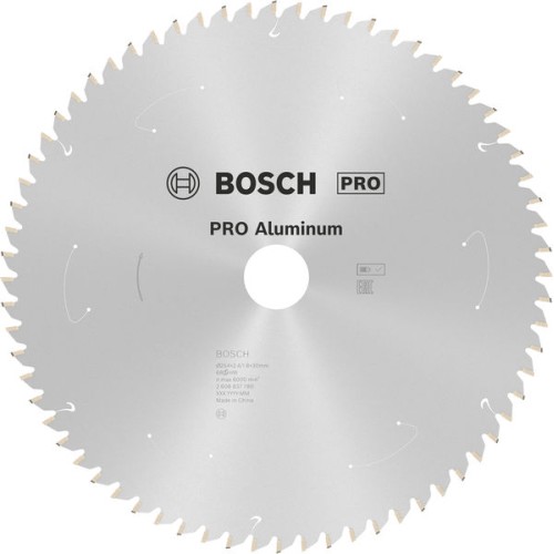 Hoja de sierra circular PRO Aluminium cordless, 254 x 2,4 x 30 mm