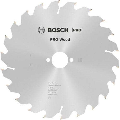 Hoja de sierra circular PRO Wood, 216 x 2,6 x 30 mm, T22