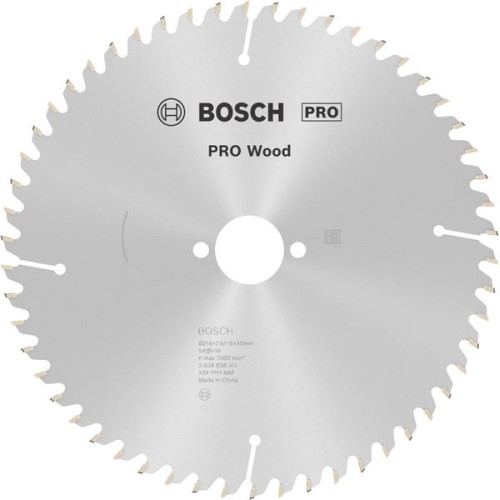 Hoja de sierra circular PRO Wood, 216 x 2,6 x 30 mm, T54