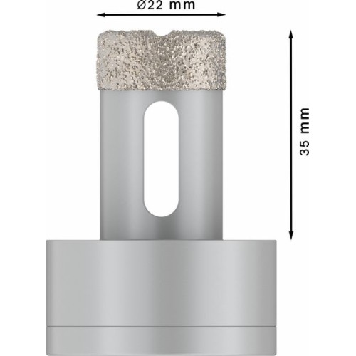 Corona en seco PRO Ceramic dry, 22 x 35 mm, X-Lock