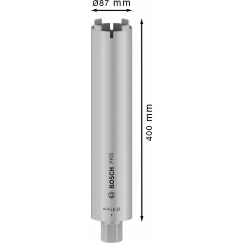 PRO Core Cutter dry, 87 x 400 mm, 1 1/4" UNC