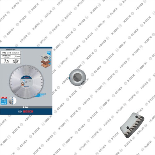 Disco de corte con diamante PRO Multi Material, 450 x 25,4 mm